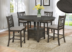 CM 2795 COUNTER HEIGHT TABLE AND 4 CHAIRS