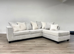 HH 410 SECTIONAL - BLACK, CHARCOAL, CREAM, OR GRAY