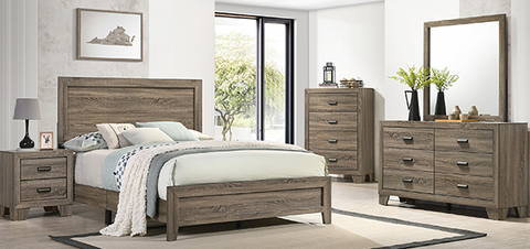 CM 9255UPHOLSTERED BEDROOM SET