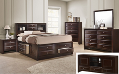 CM B4275 EMILY STORAGE BEDROOM SET