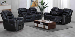 HH 2023  RECLINING SOFA, LOVESEAT, & ROCKER RECLINER