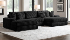 XL Sunday 3-Piece Sectional | Beige, Black or Gray