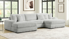XL Sunday 3-Piece Sectional | Beige, Black or Gray