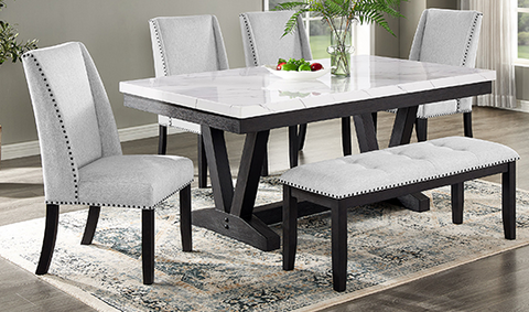 Cm 1319 with wing back chairs