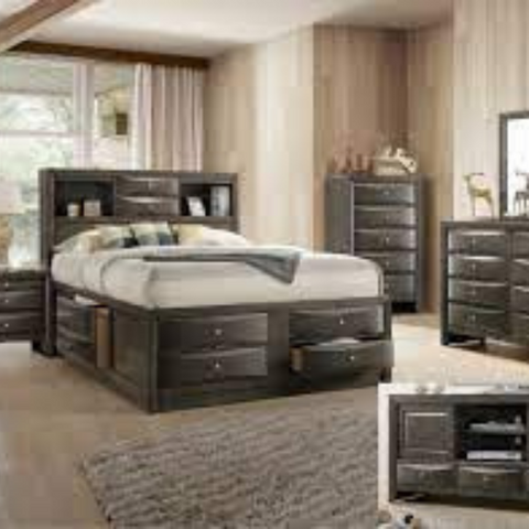 CM B4275 EMILY STORAGE BEDROOM SET